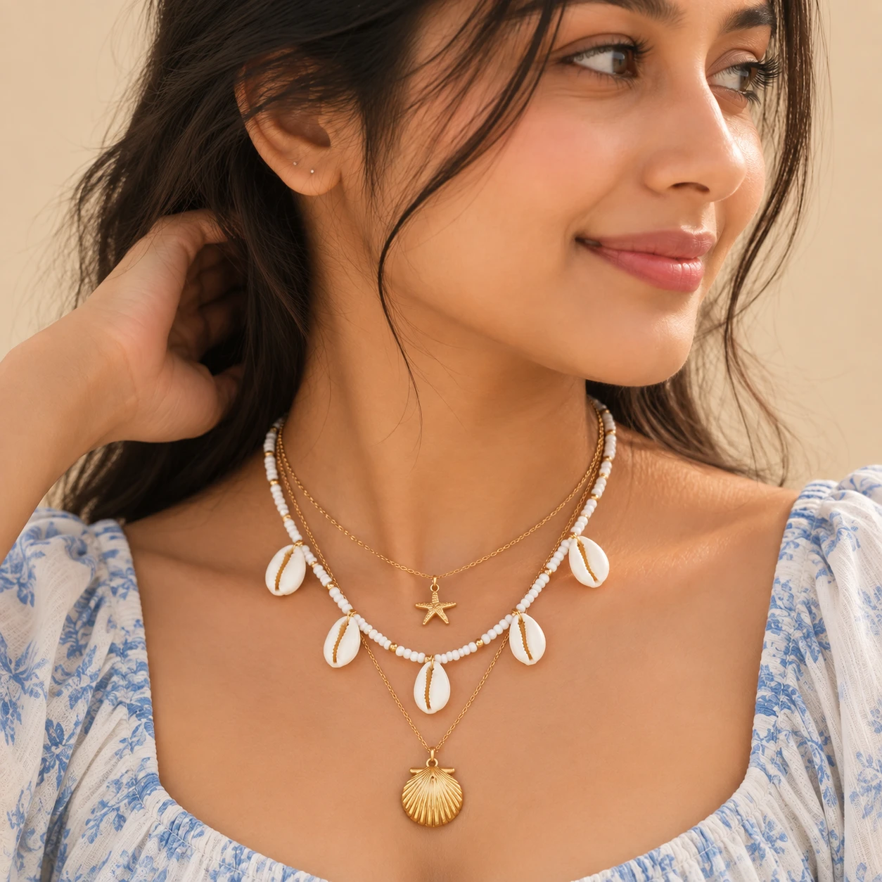 Seaside Muse Layered Necklace