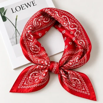 Bandana Scarf – Scarlet Red