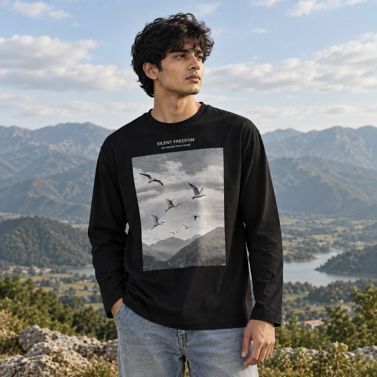 Full Sleeve T-Shirt – Silent Freedom