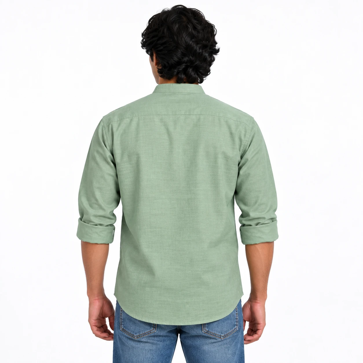 Casual Katua Shirt - Pastel Green