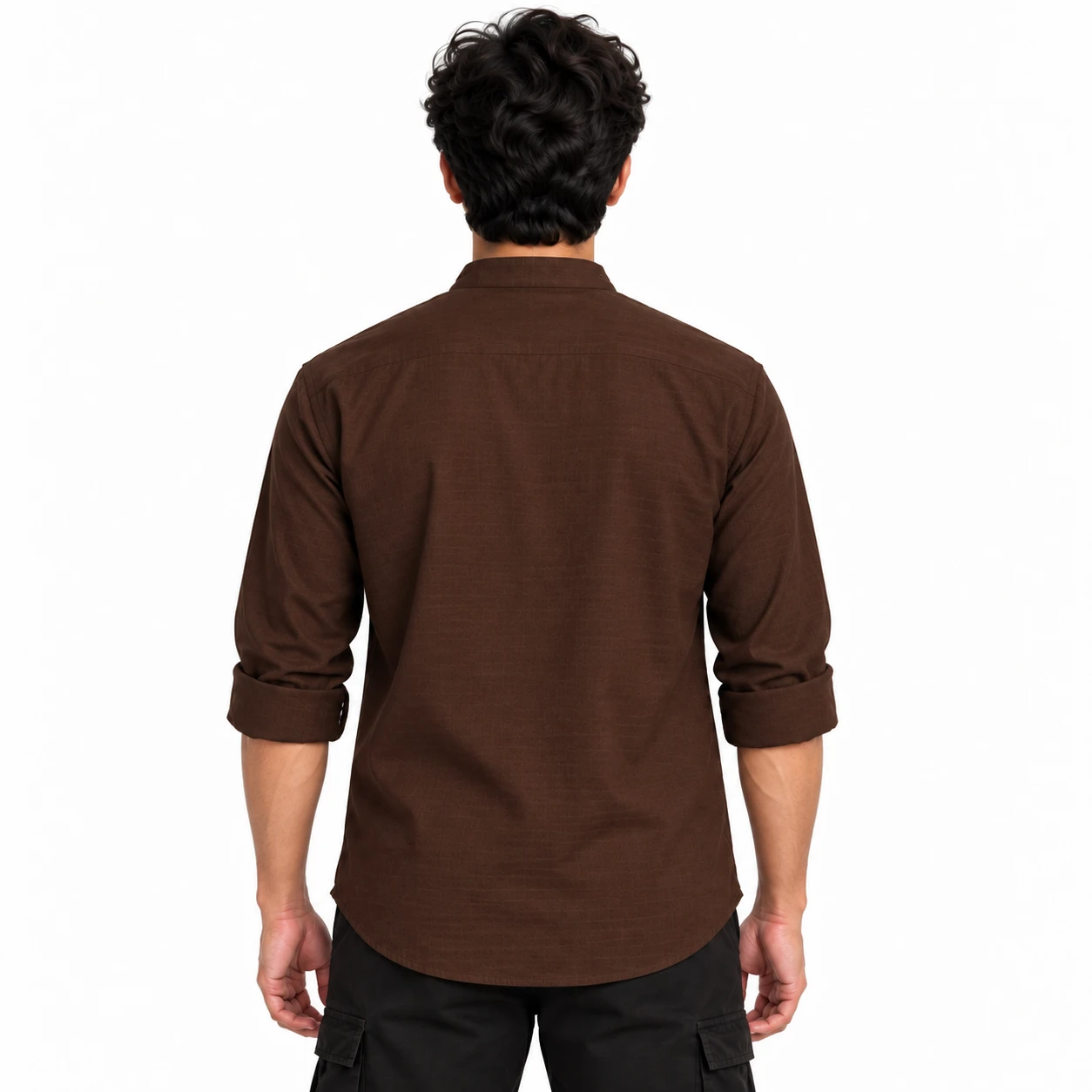 Casual Katua Shirt - Deep Brown