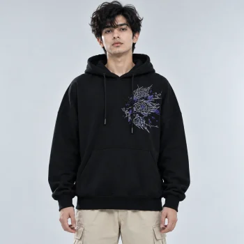 Premium Drop Shoulder Hoodie (Demon Slayer)