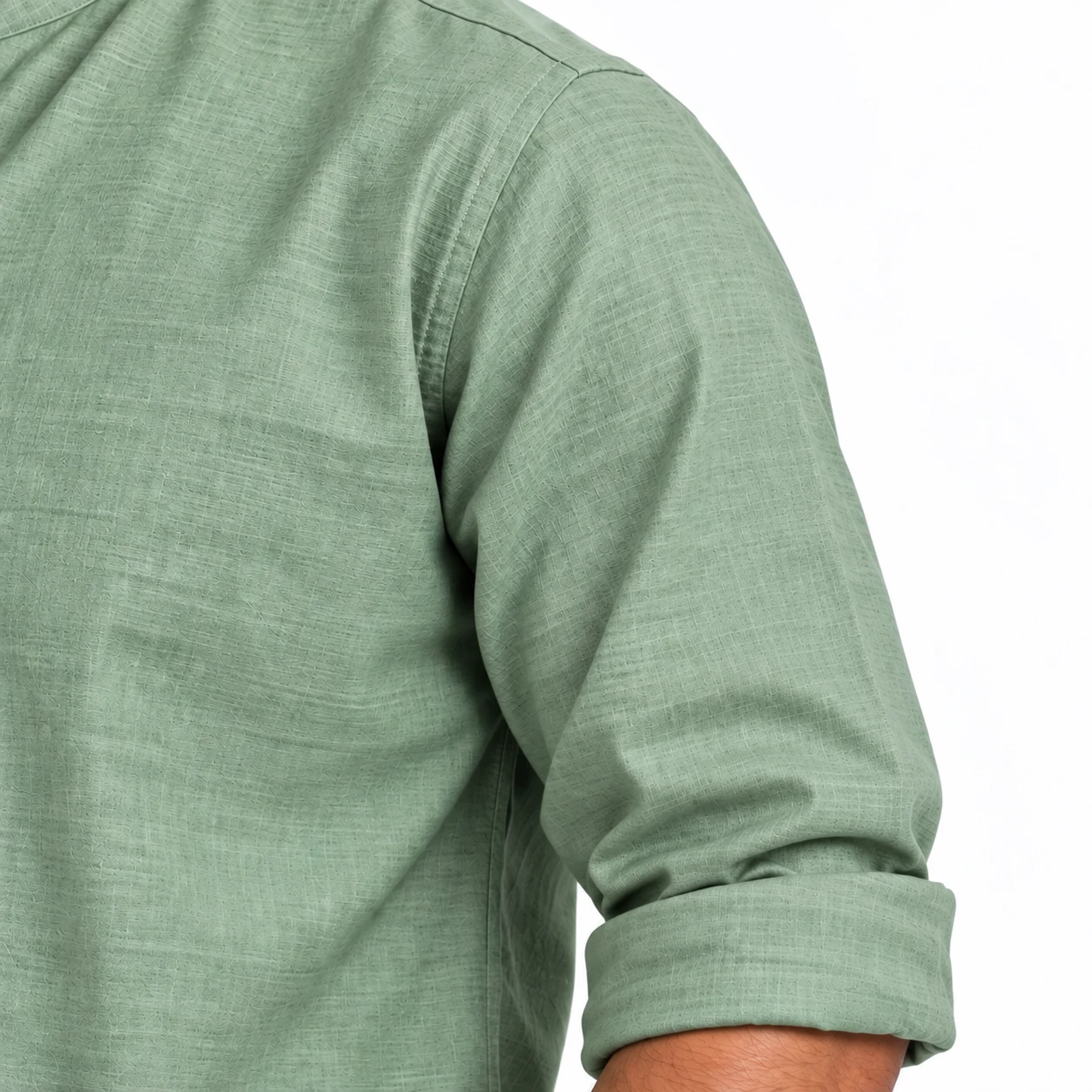 Casual Katua Shirt - Pastel Green