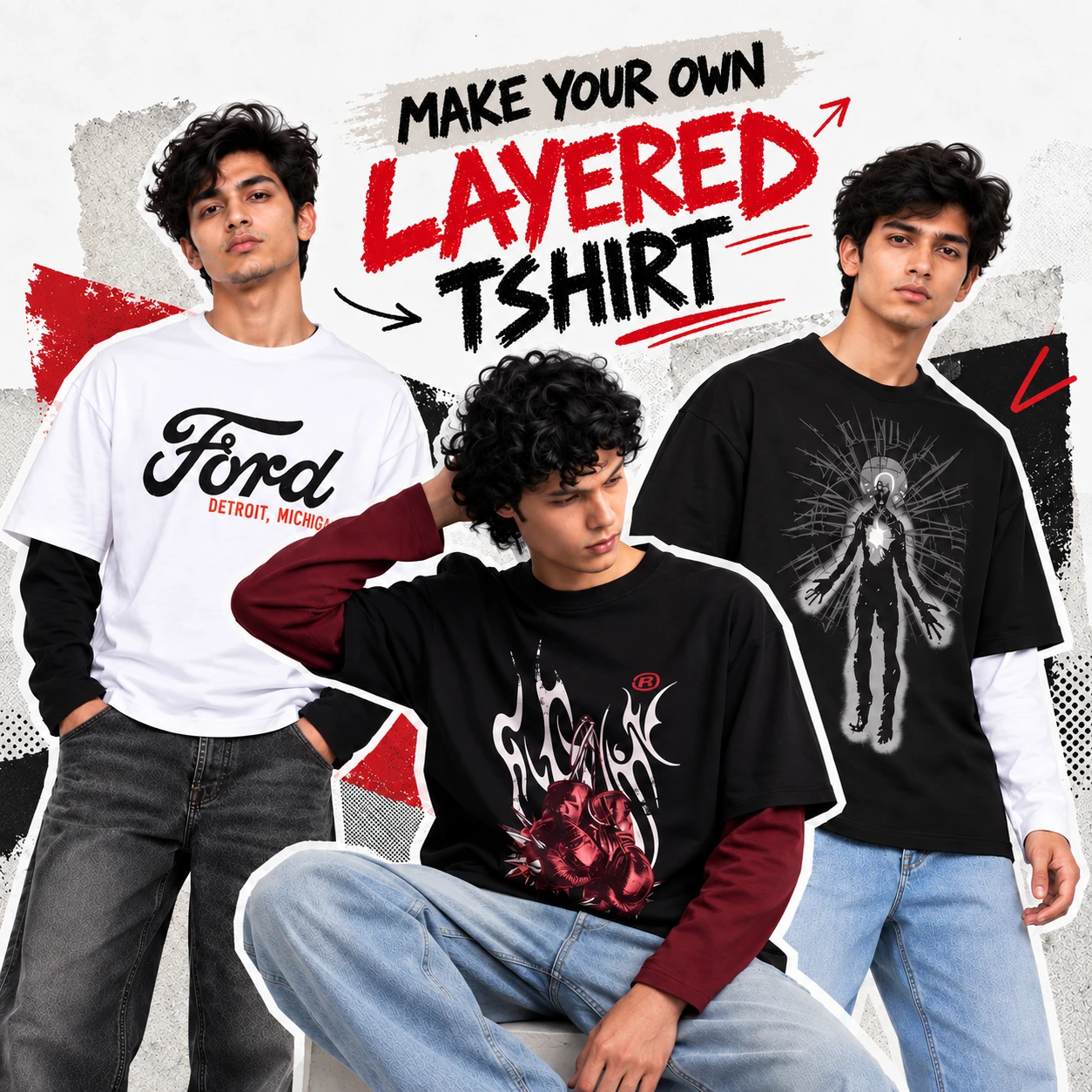 Make Your Own Layered T-Shirt