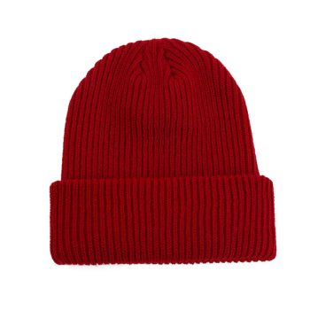 Premium Thick Knit Winter Beanie – Maroon