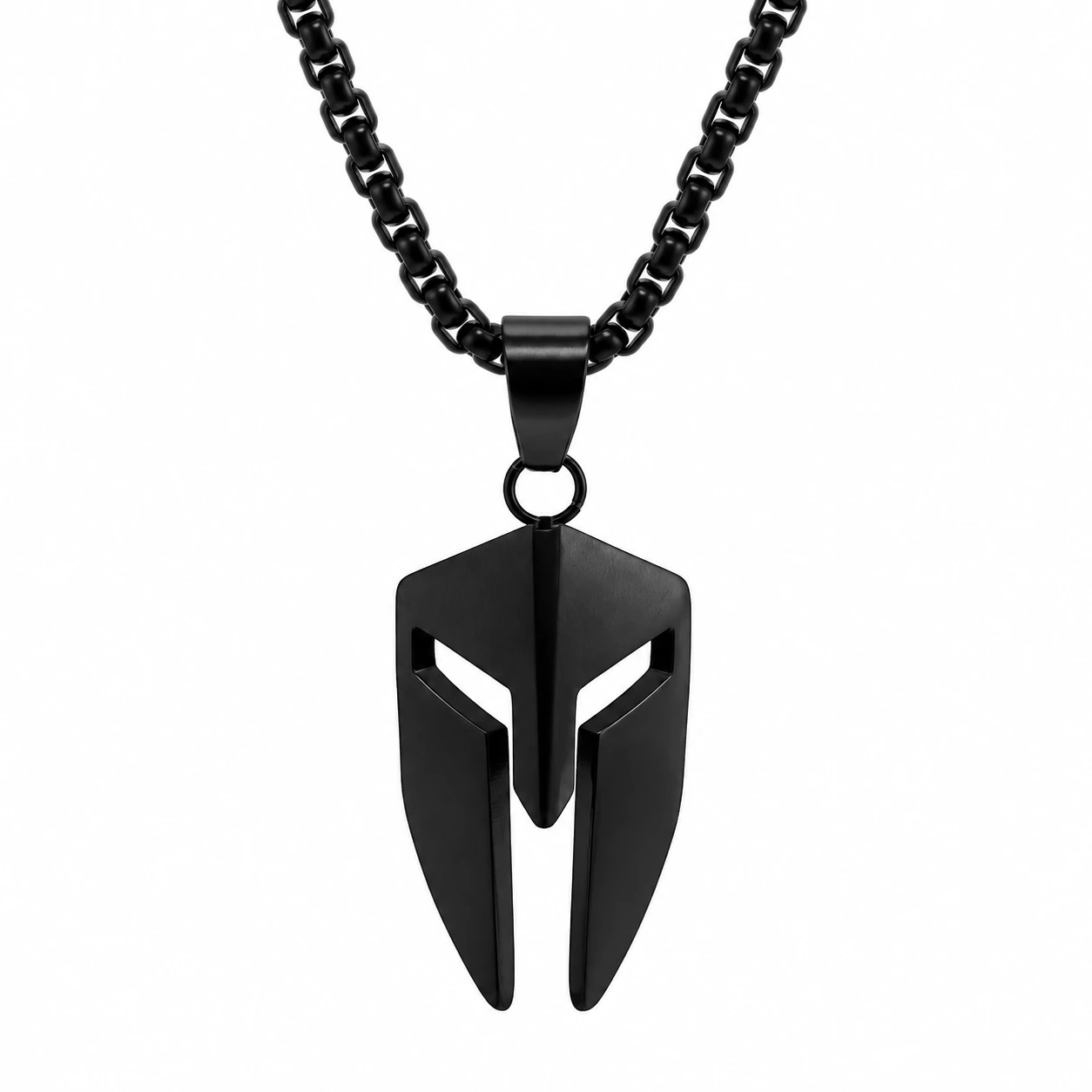 Spartan Mask Stainless Steel Pendant for Men