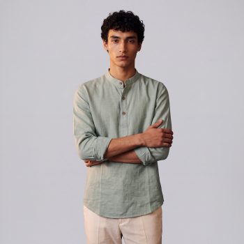 Casual Katua Shirt - Pastel Green