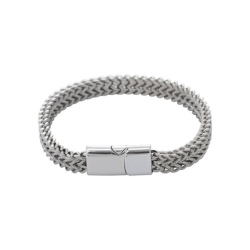 Premium Stainless Steel Cuban Link Bracelet for Men