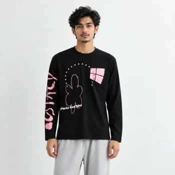 Full Sleeve T-Shirt – Pink Bunny