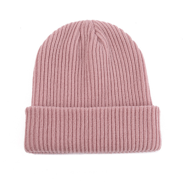 Premium Thick Knit Winter Beanie – Pink