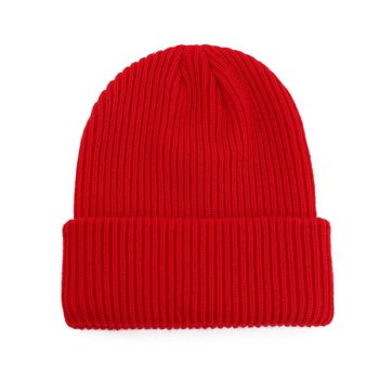 Premium Thick Knit Winter Beanie – Red
