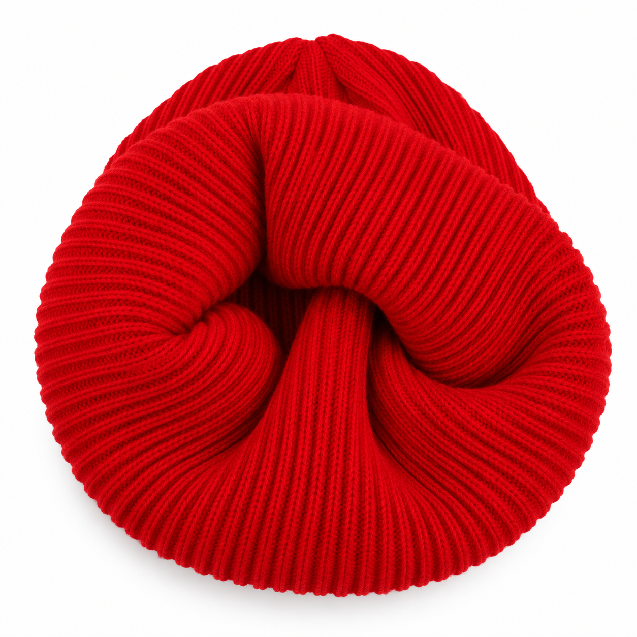 Premium Thick Knit Winter Beanie – Red