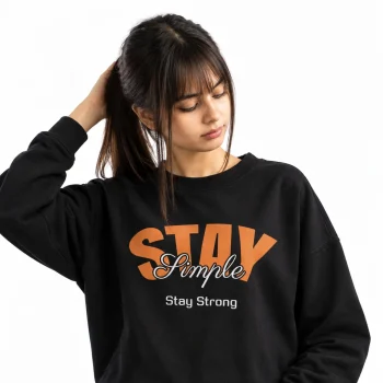 Premium Oversized Sweatshirt (Stay Simple)