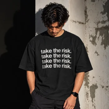 Drop Shoulder T-Shirt (Take the Risk)