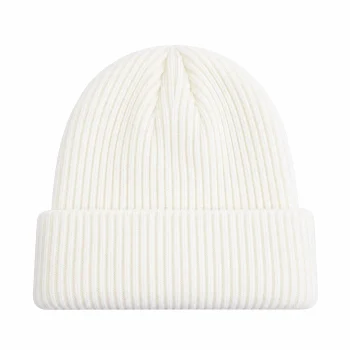 Premium Thick Knit Winter Beanie – White